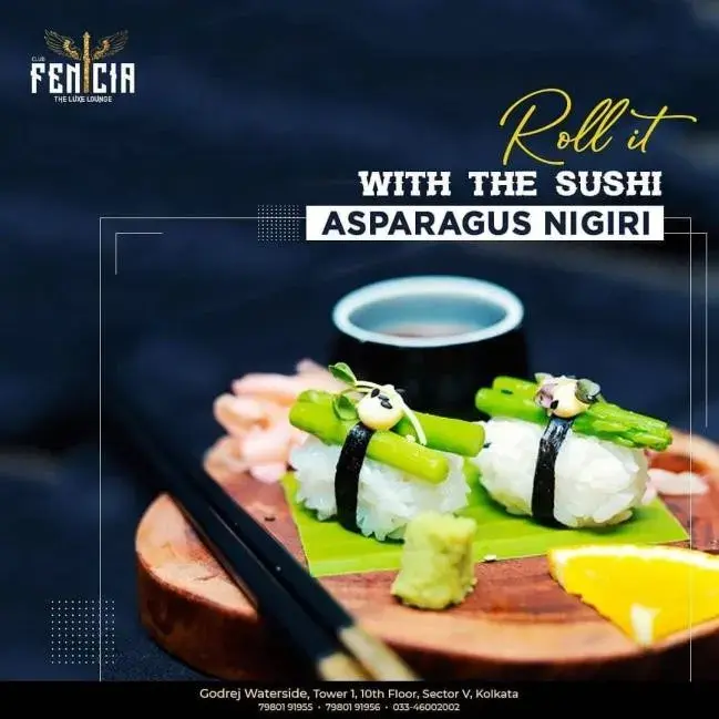 A menu campaign produced for a client venue.