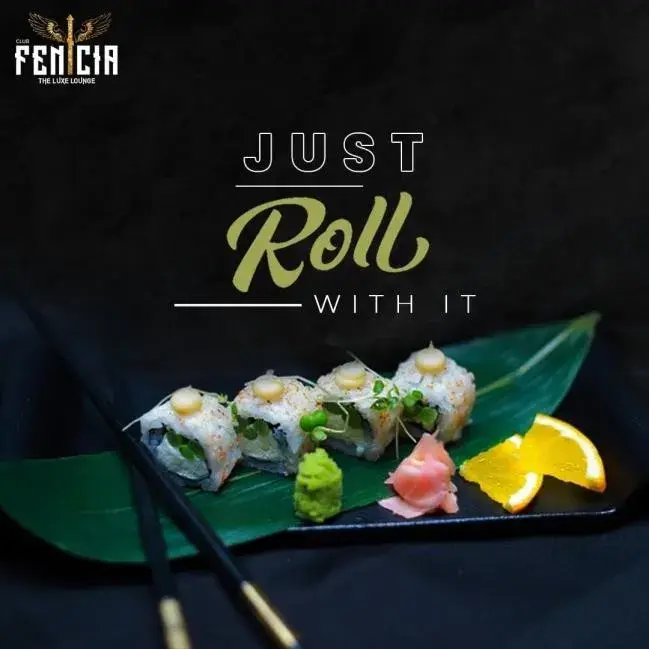 A menu campaign produced for a client venue.