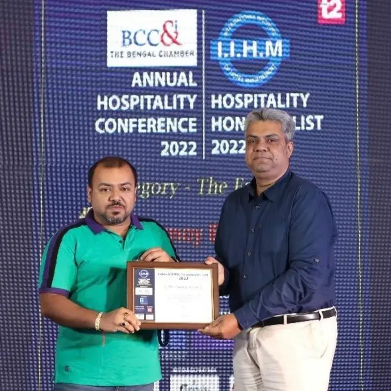 At the Bengal Chamber of Commerce and IIHM hospitality conference.