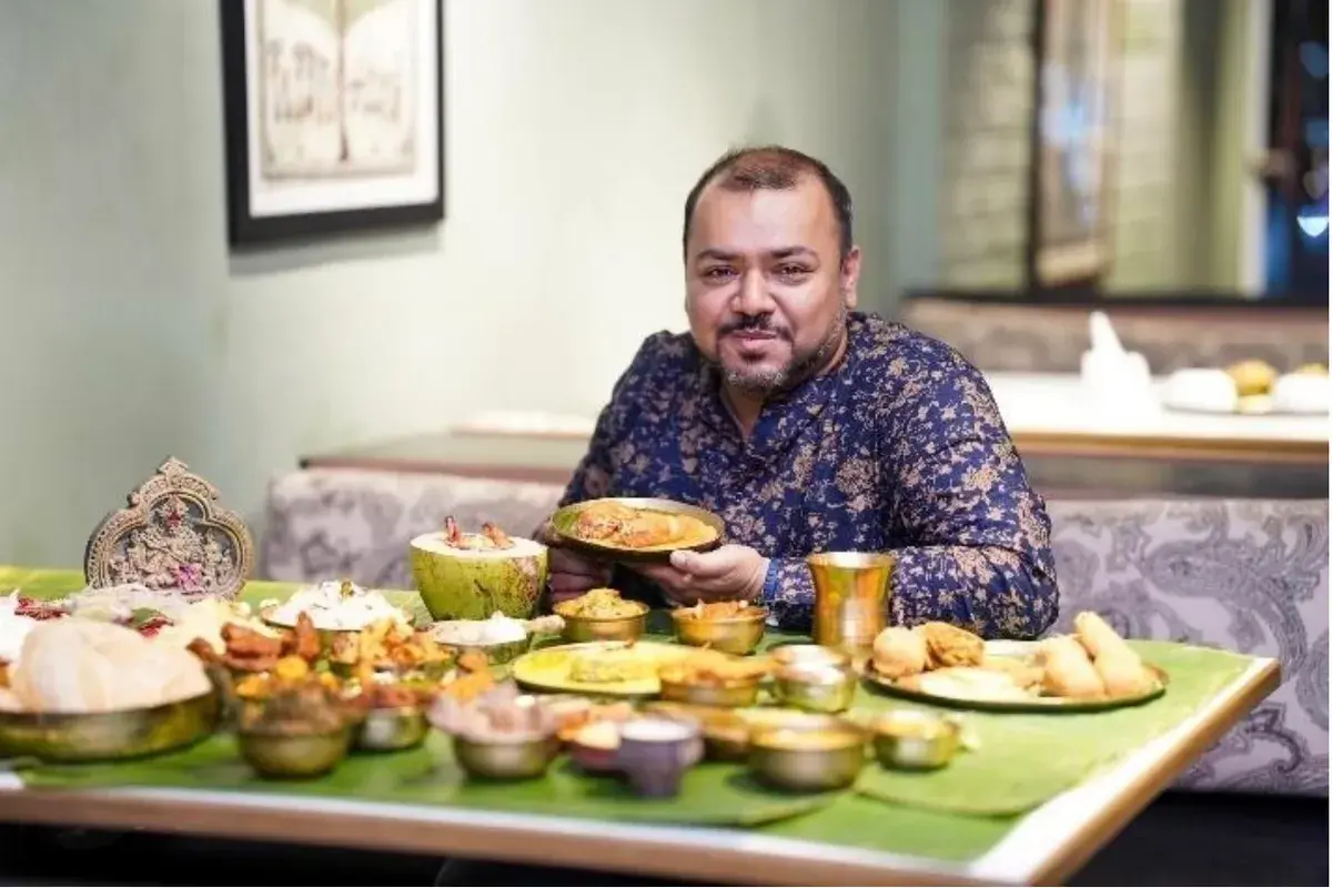 A Bengali thali spread photographed for a menu launch.